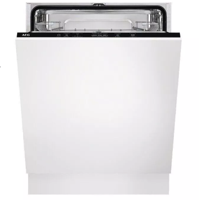 AEG FSB42607Z (24) Air Dry 3000 Fully Integrated Built In Dishwasher - Black Control Panel with Sliding Door Fixing Kit - (Ex Display) - HW182524 - MANAGERS SPECIAL PRICE £287.20